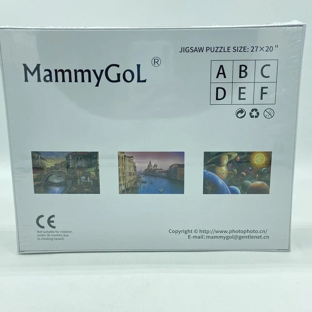 1000 Piece‎ MammyGoL Jigsaw Puzzle Venice Canal Santa Maria Church - NEW SEALED